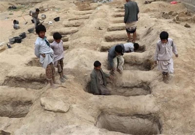 کشته شدن بیش از 100 هزار یمنی از آغاز جنگ در سال 2015 کشته شدن بیش از 100 هزار یمنی از شروع جنگ در سال 2015