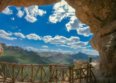 غار کرفتو کردستان ؛ بازدید از بزرگترین غار باستانی ایران