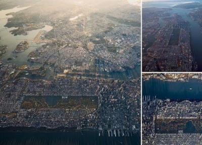 برترین عکس های هوایی از نیویورک از ارتفاع 5 کیلومتری