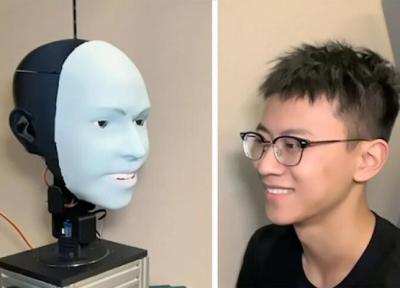 واکنش باورنکردنی ربات به لبخند انسان