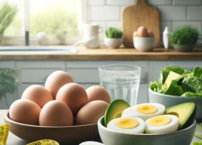 نقش تخم مرغ در کاهش وزن و سلامتی